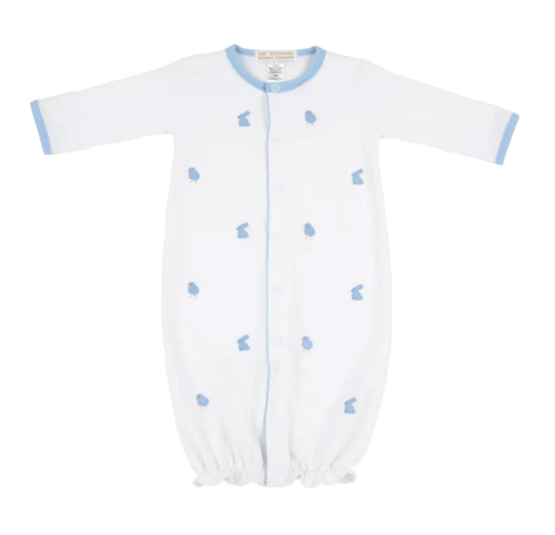 Twinkle Twinkle 2-In-1 - Blue Baby Gown Beaufort Bonnet 