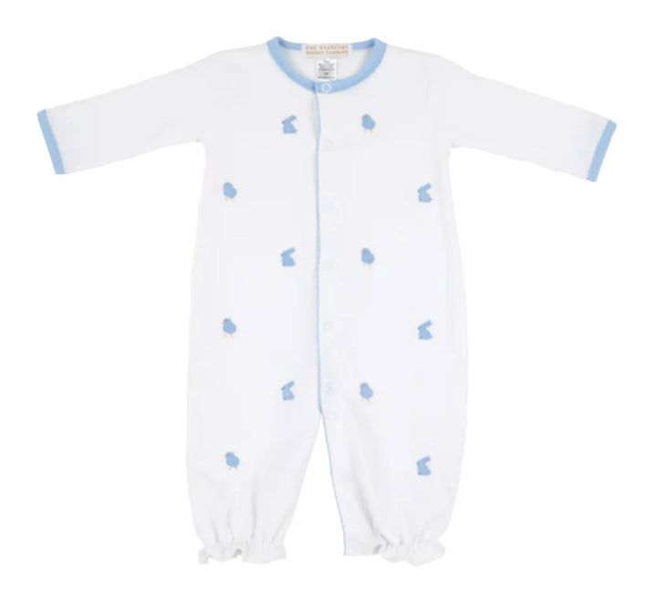 Twinkle Twinkle 2-In-1 - Blue Baby Gown Beaufort Bonnet 
