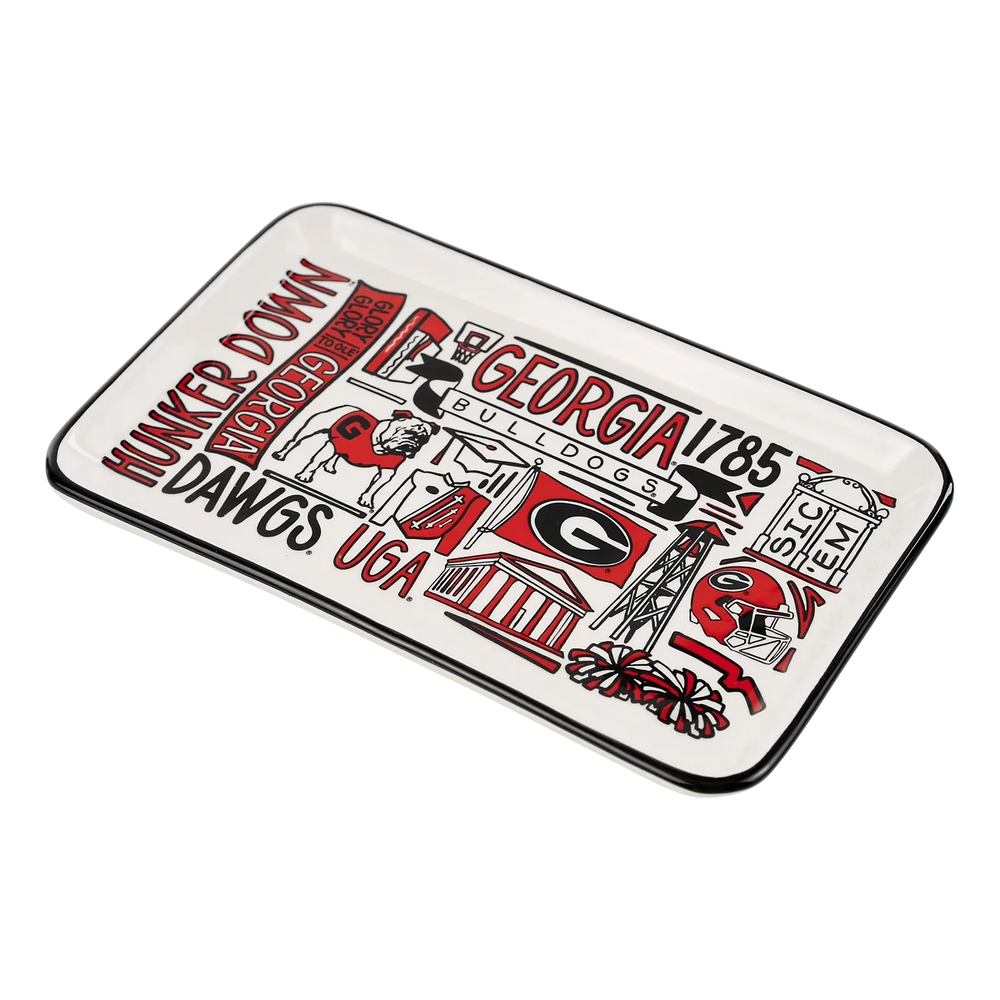 UGA Collage Trinket Tray Trinket Dish Glory Haus 