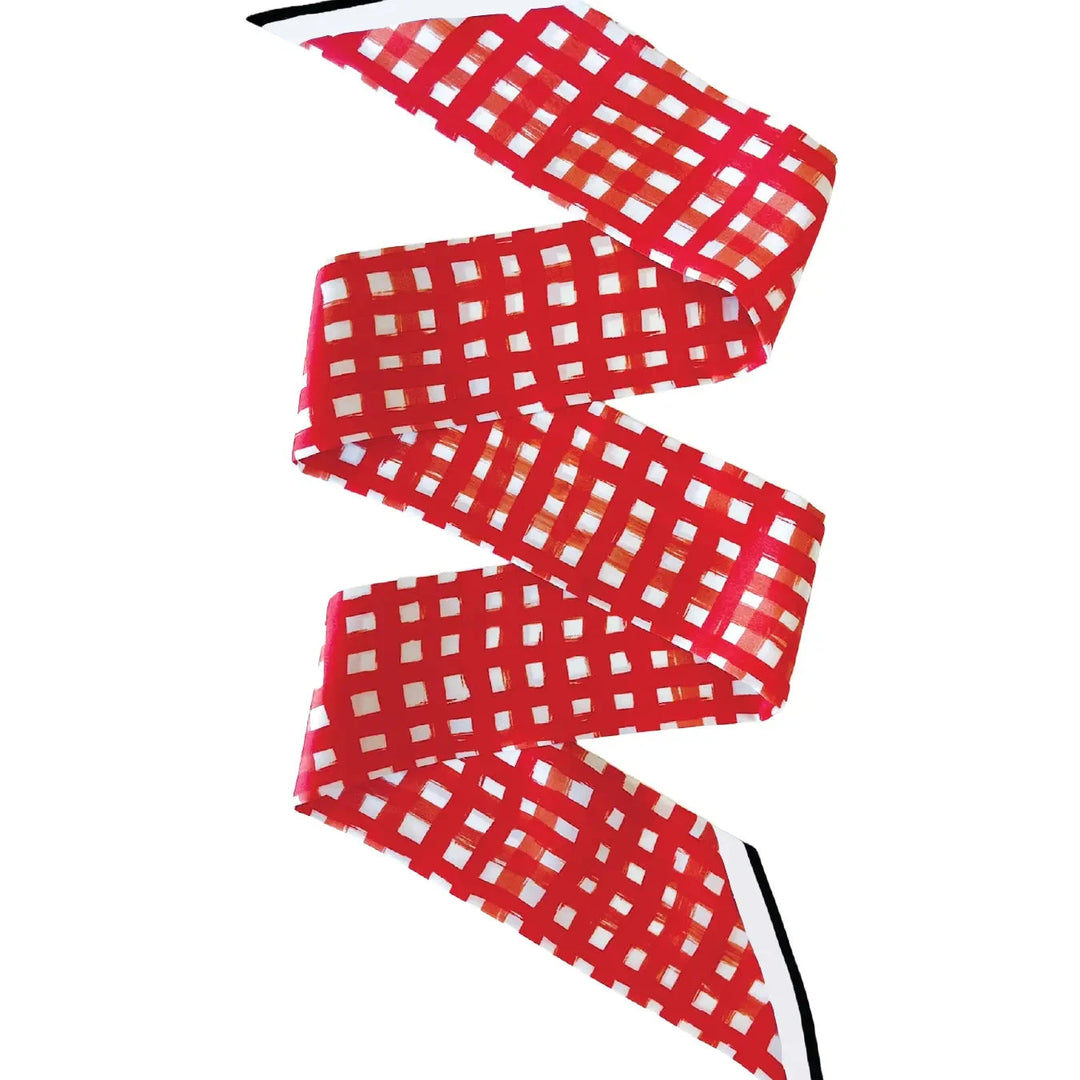 UGA Red Tailgate Twilly Scarf Dallis Foshee 