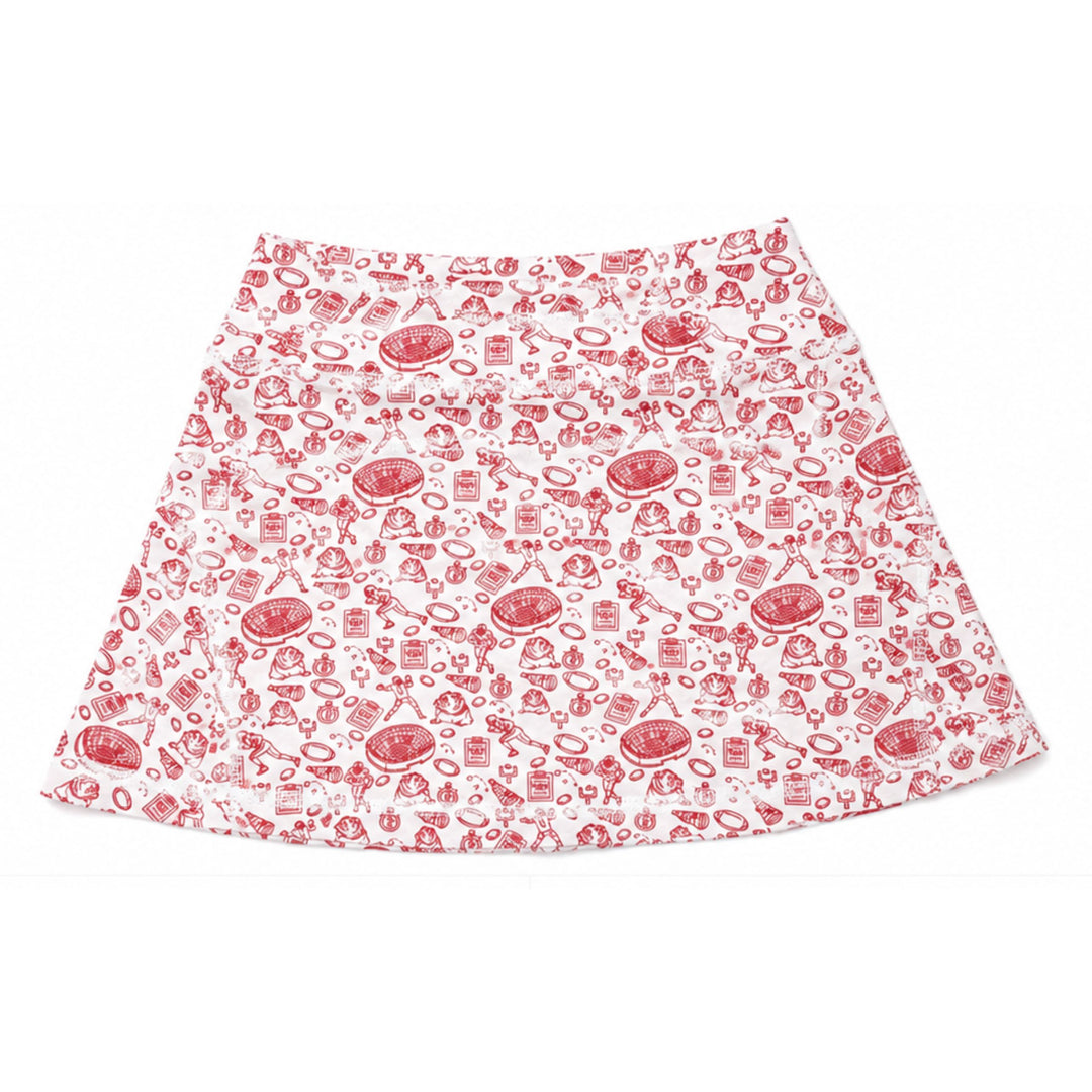 UGA Tailgate Skort Girl Skirt Ishtex 