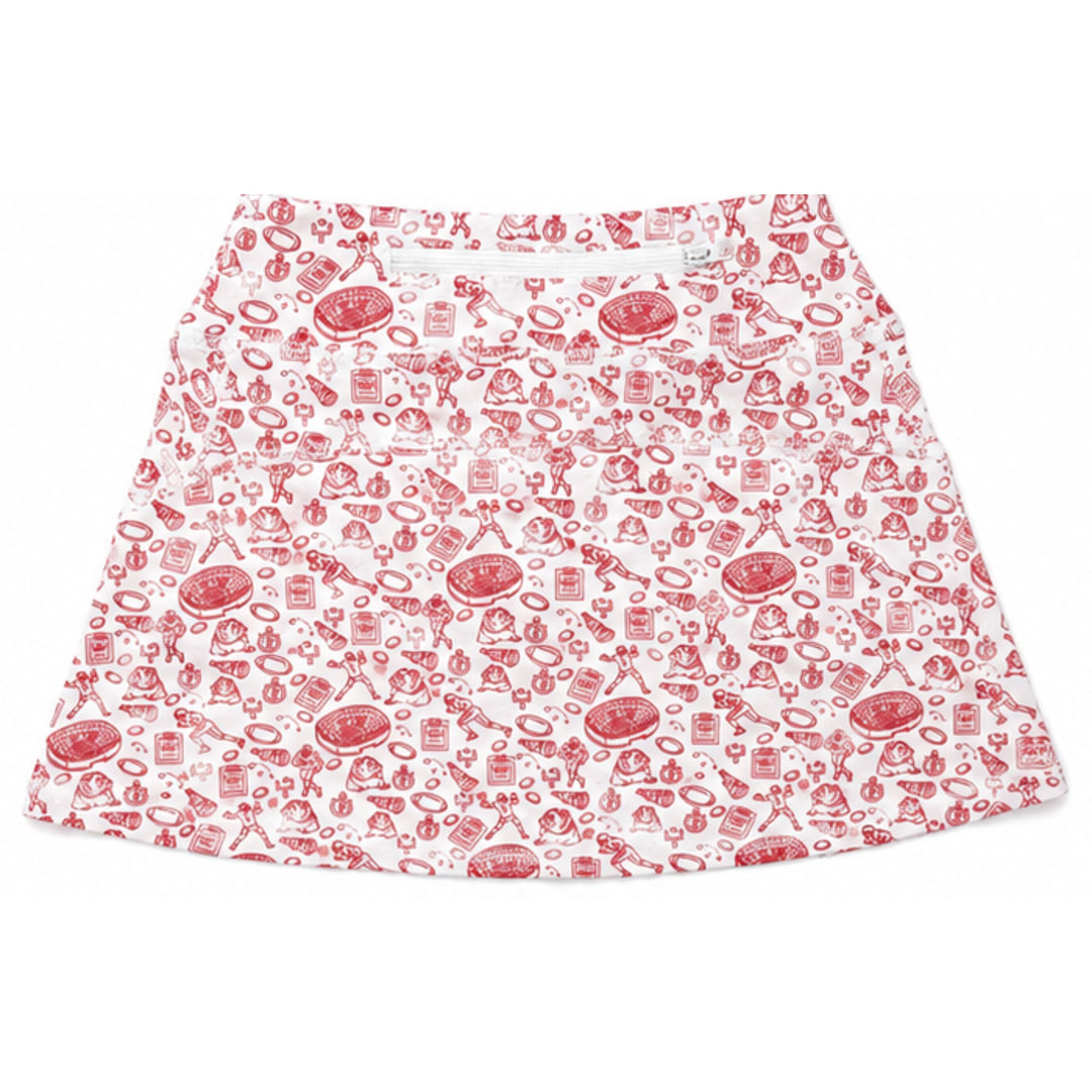 UGA Tailgate Skort Girl Skirt Ishtex 
