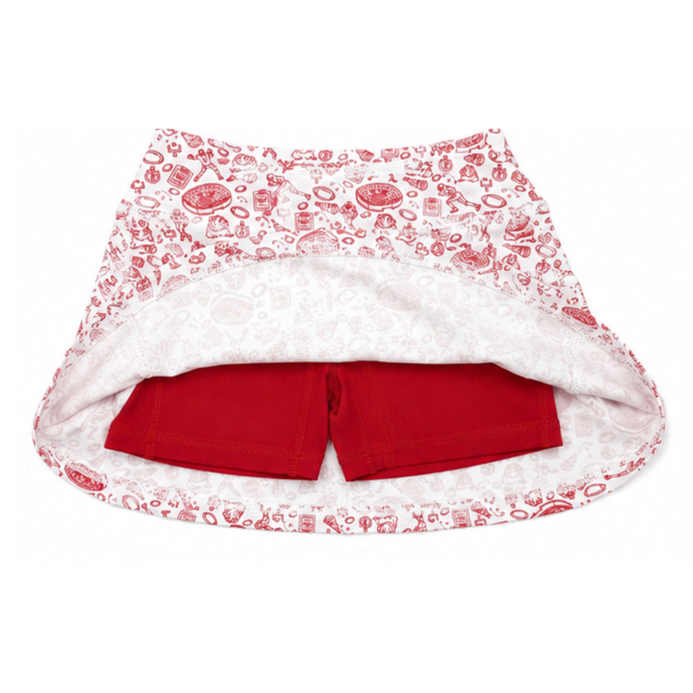 UGA Tailgate Skort Girl Skirt Ishtex 