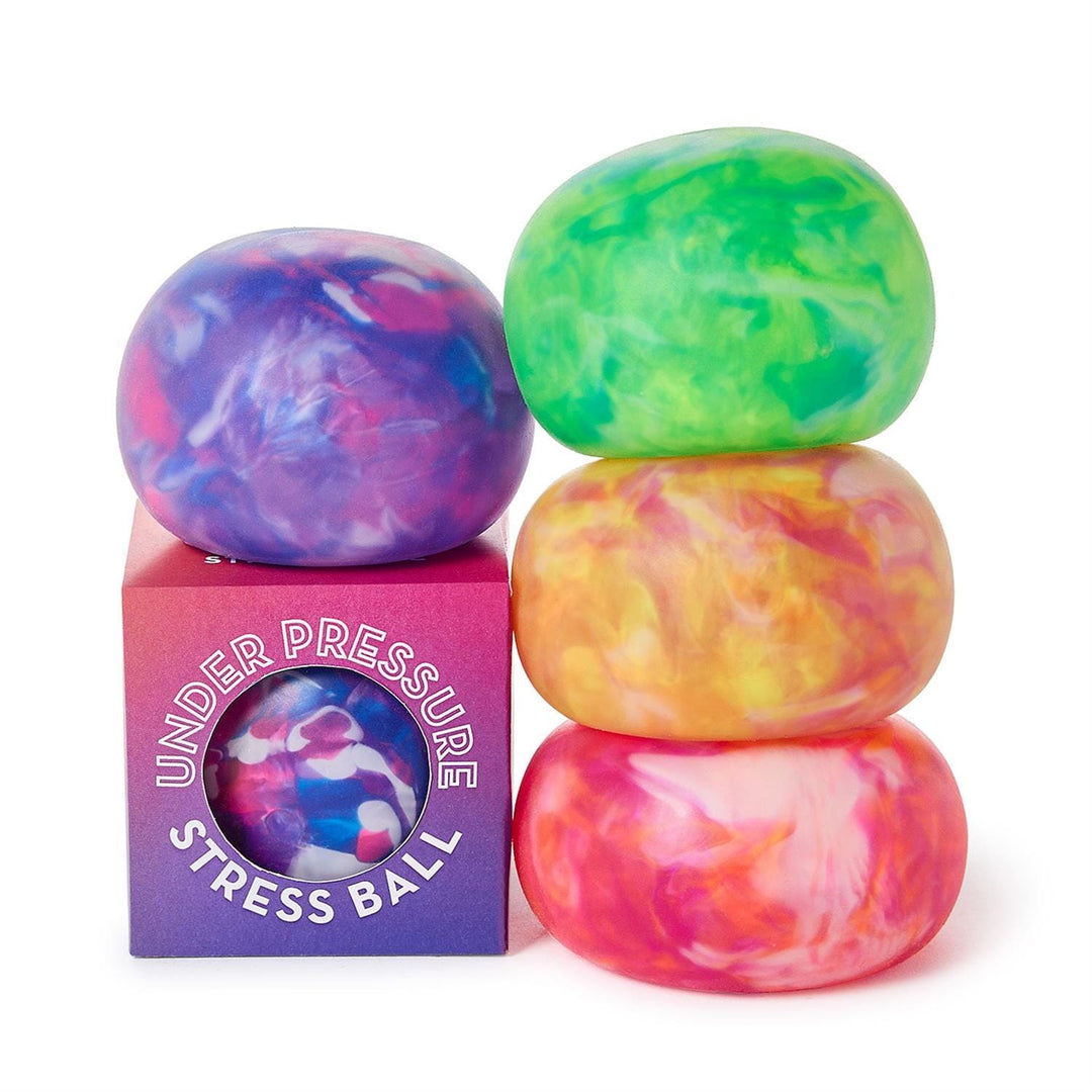 Under Pressure Marbled Stress Ball Activity Toy Two's Company 