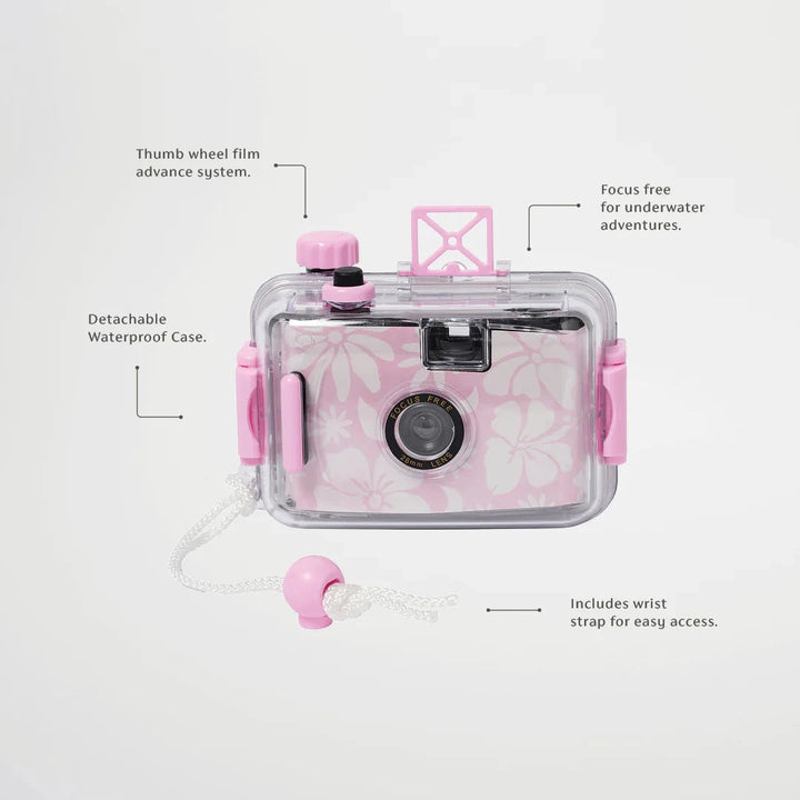 Underwater Camera - Pink Floral Pool Toys Sunny Life 