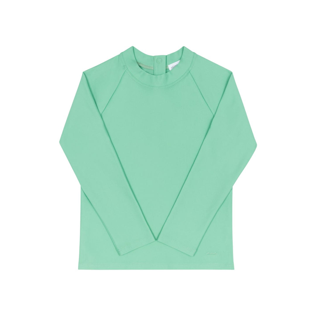 Unisex Gustavia Green Rashguard Boy Bathing Suit Minnow 