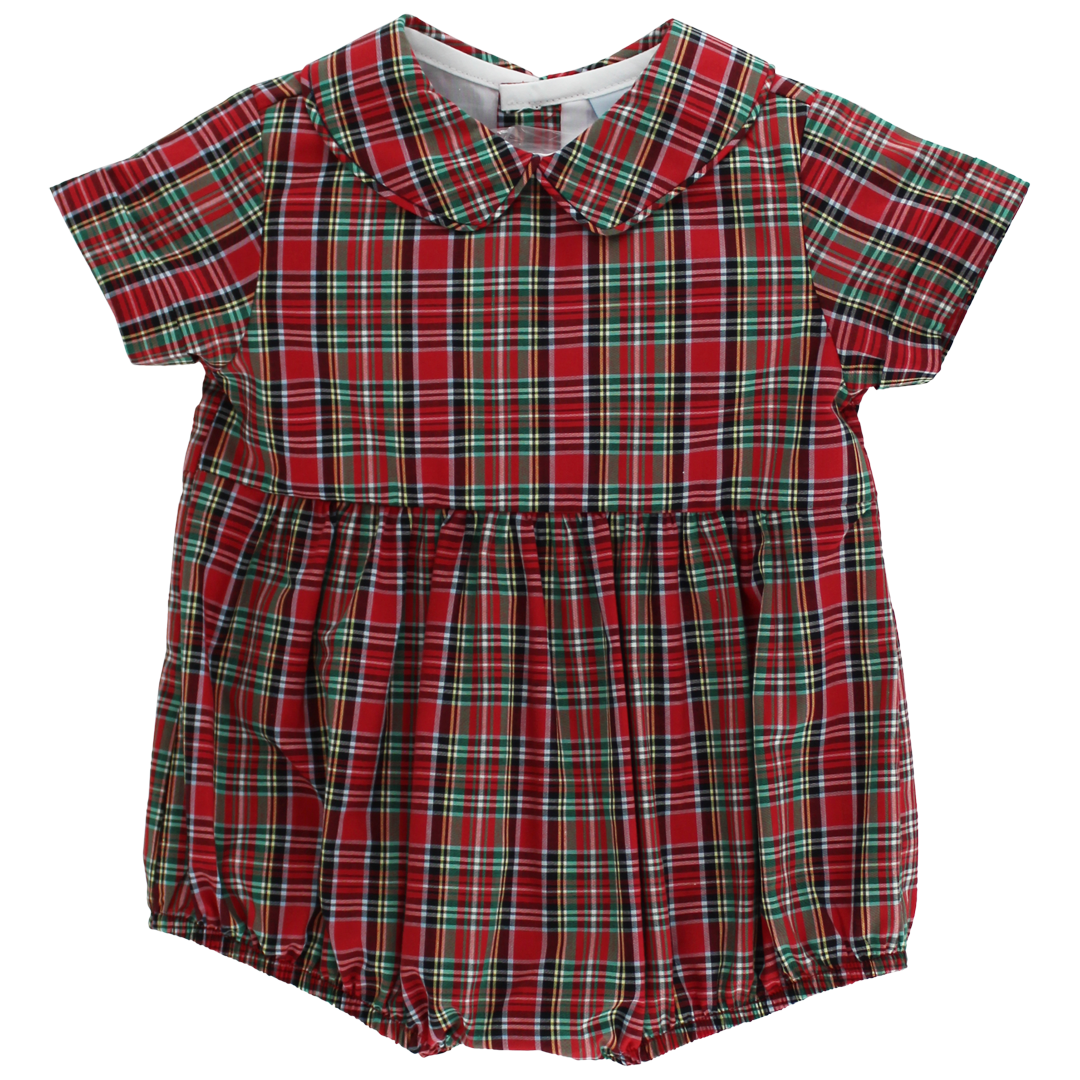 Tartan w/ Navy Boy Bubble