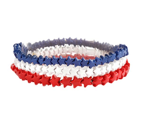 USA Color Star Bracelet Set Womens Bracelet Golden Stella 