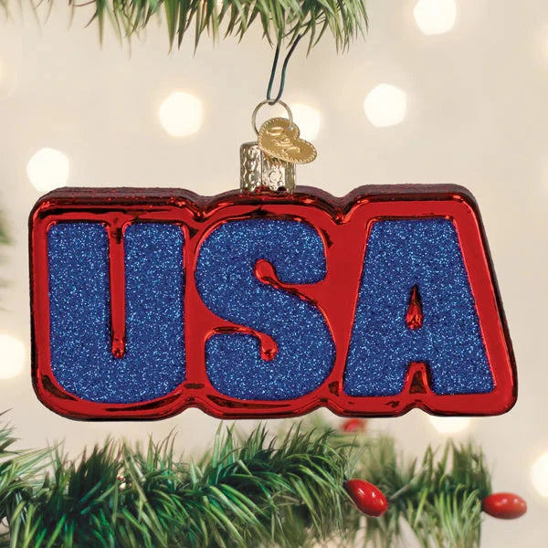 USA Ornament Christmas Ornament Old World Christmas 