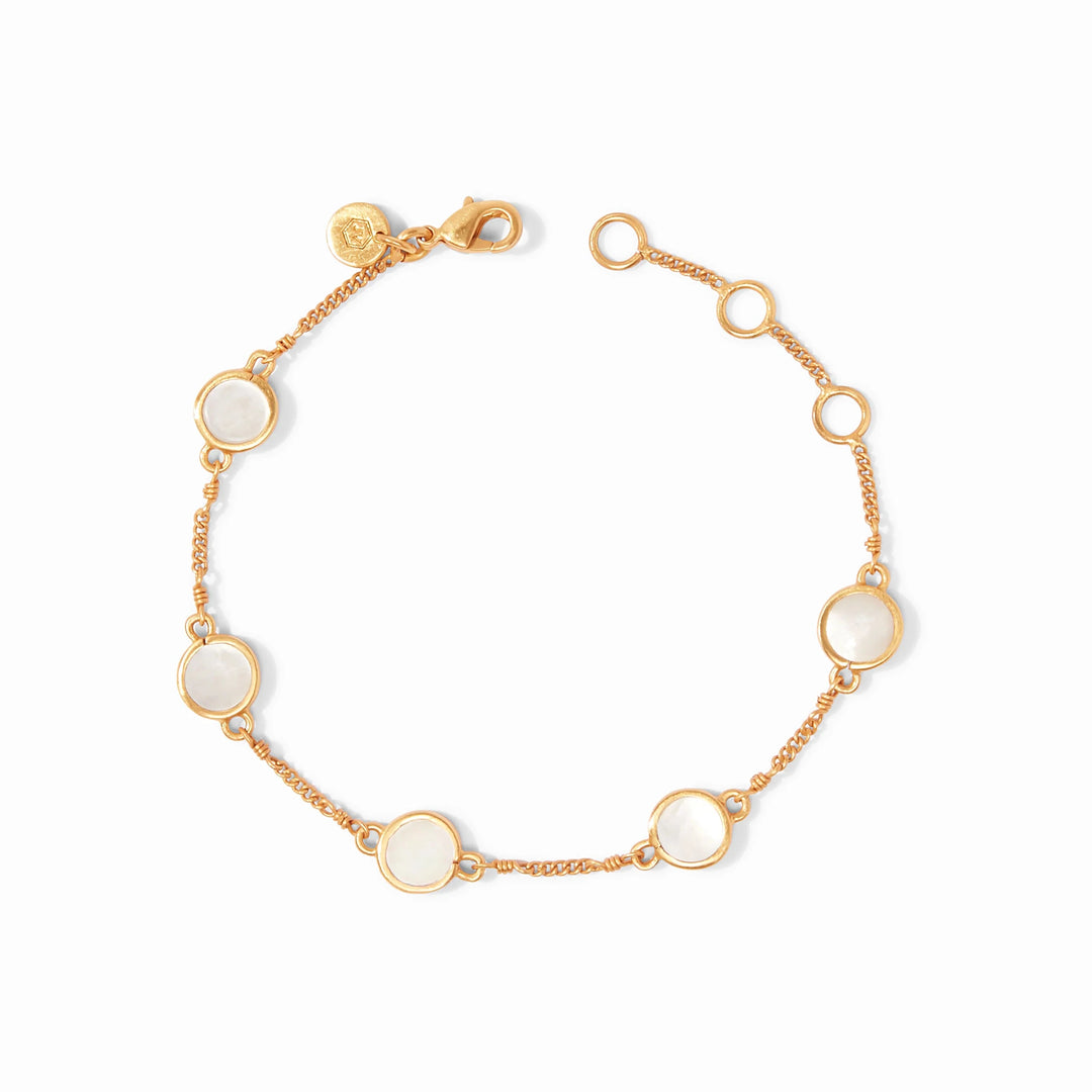 Valencia Delicate Bracelet - Mother of Pearl Womens Bracelet Julie Vos 