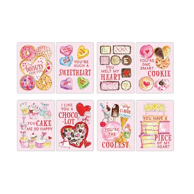 Valentine Doggies Boxed Set of Cards Gift Card Rosanne Beck 