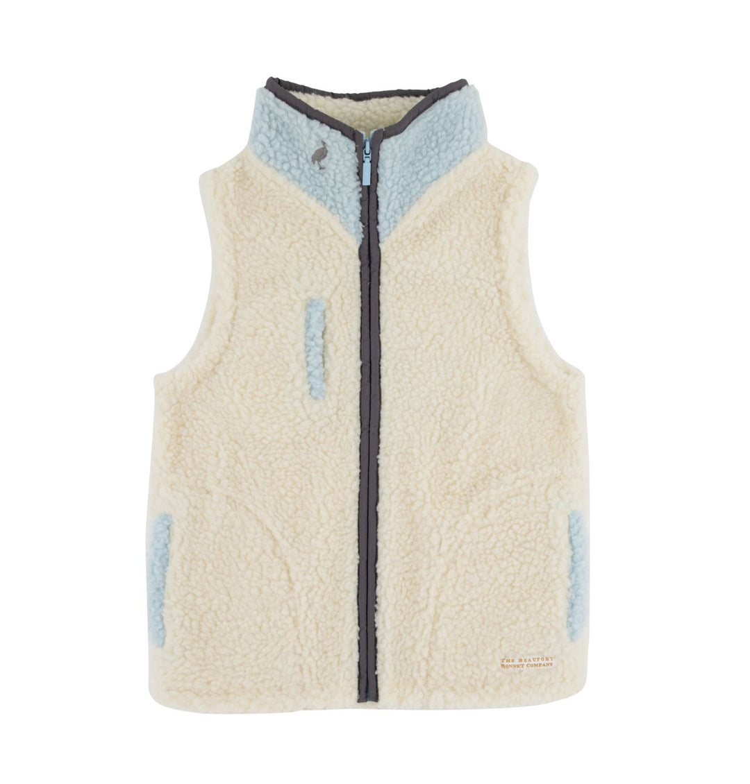 Van Camp Vest - Palmetto Pearl Boy Sweater Beaufort Bonnet 