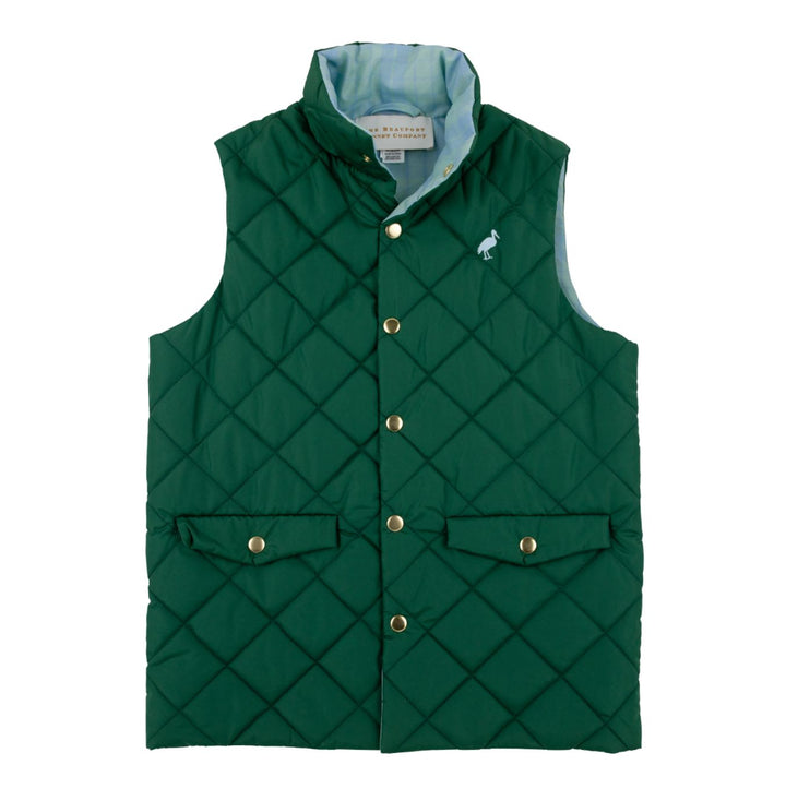 Vaughn Vest - Saratoga Gate Green Boy Sweater Beaufort Bonnet 