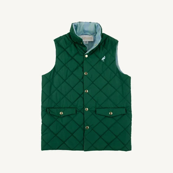 Vaughn Vest - Saratoga Gate Green Boy Sweater Beaufort Bonnet 