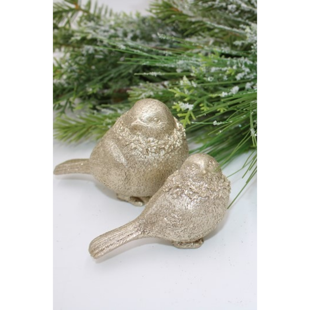 Gold Resin Birds