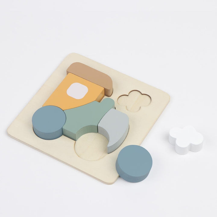 Vehicles Wooden Puzzle Puzzle Two's Company Train 
