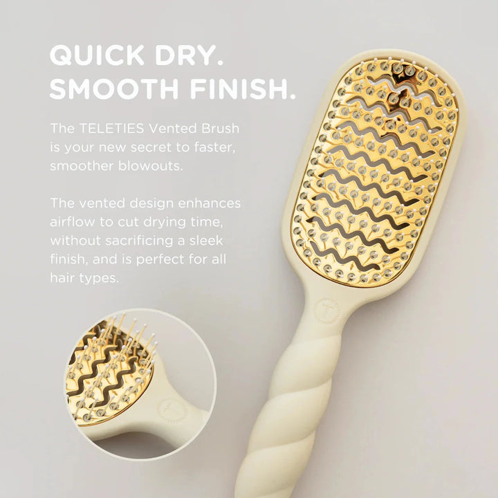 Vented Hair Brush Hair Brush Teleties 