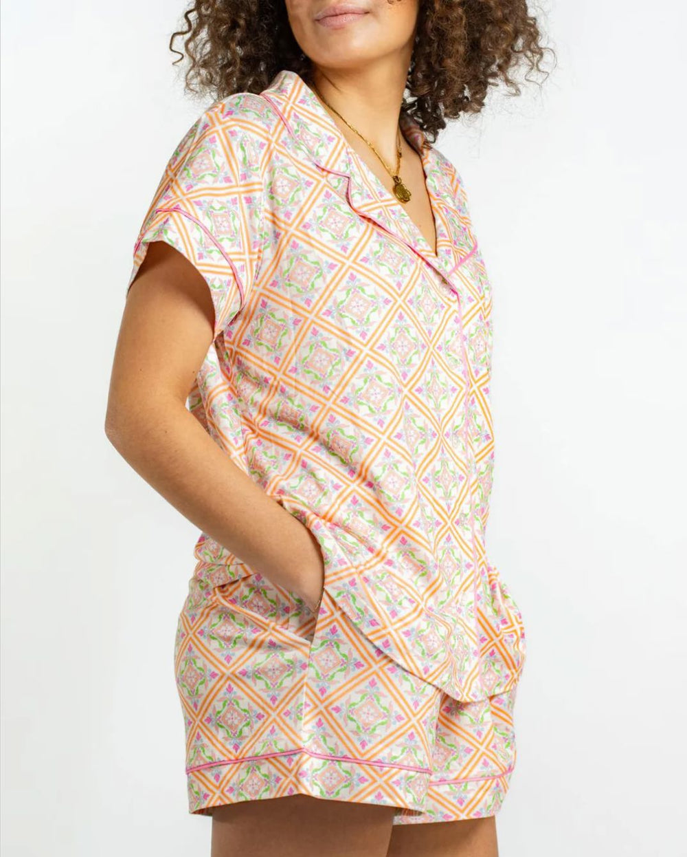 Verona Sleep Shorts Womens Pajamas The Royal Standard 