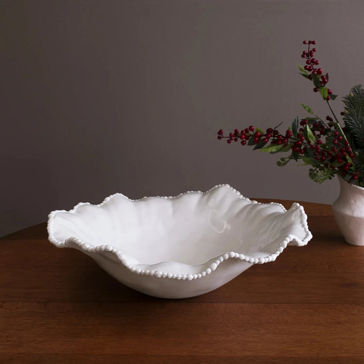 VIDA Alegria Extra Large Round Centerpiece Decorative Bowl Beatriz Ball 