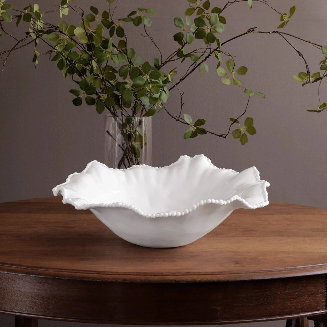 VIDA Alegria Extra Large Round Centerpiece Decorative Bowl Beatriz Ball 