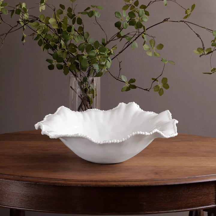 VIDA Alegria Extra Large Round Centerpiece Decorative Bowl Beatriz Ball 