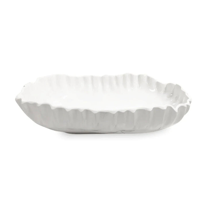 VIDA Bloom Pinched Large Oval Bowl Decorative Bowl Beatriz Ball 
