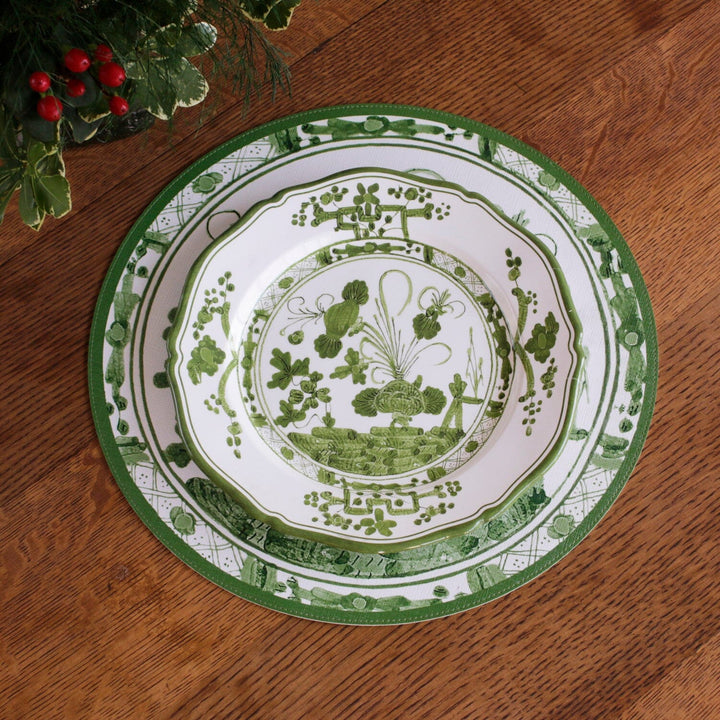 VIDA Faenza Dinner Plate Green - Set of 4 Dinner Plates Beatriz Ball 