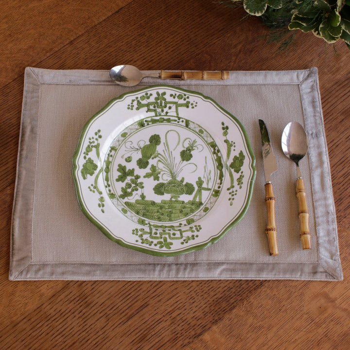 VIDA Faenza Salad Plate Green - Set of 4 Dinner Plates Beatriz Ball 