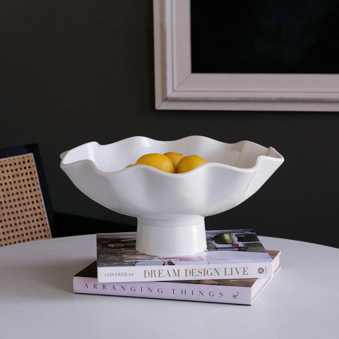 Vida Havana Carola Large Pedestal Bowl Decorative Bowl Beatriz Ball 