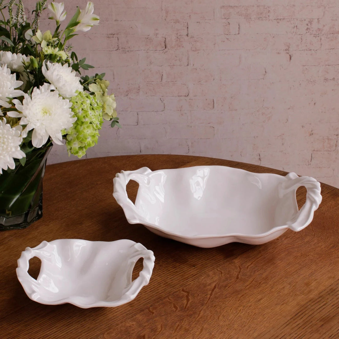 VIDA Sasha Medium Bowl with Handles Decorative Bowl Beatriz Ball 