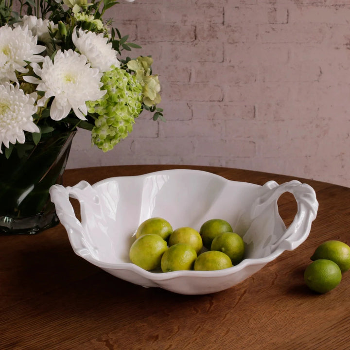 VIDA Sasha Round Large Bowl with Handles Decorative Bowl Beatriz Ball 