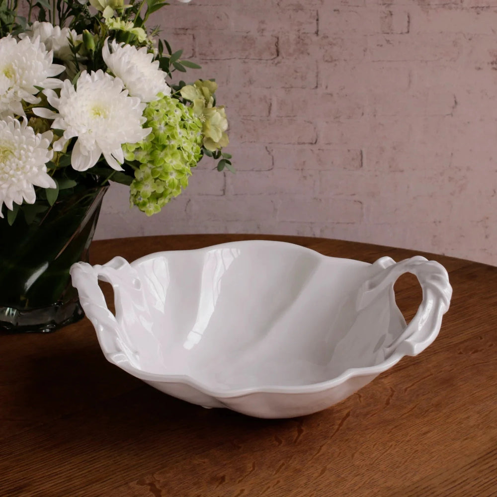VIDA Sasha Round Large Bowl with Handles Decorative Bowl Beatriz Ball 