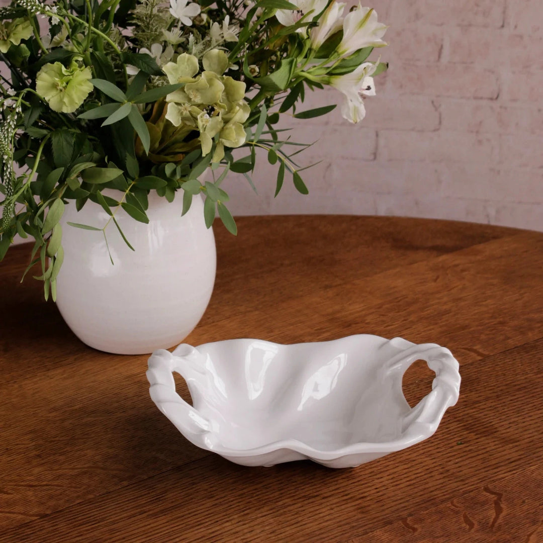 VIDA Sasha Small Bowl with Handles Decorative Bowl Beatriz Ball 