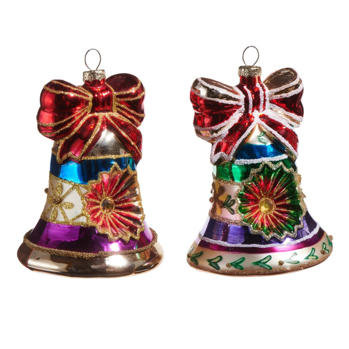 Vintage Bell Ornaments Christmas Ornament RAZ 