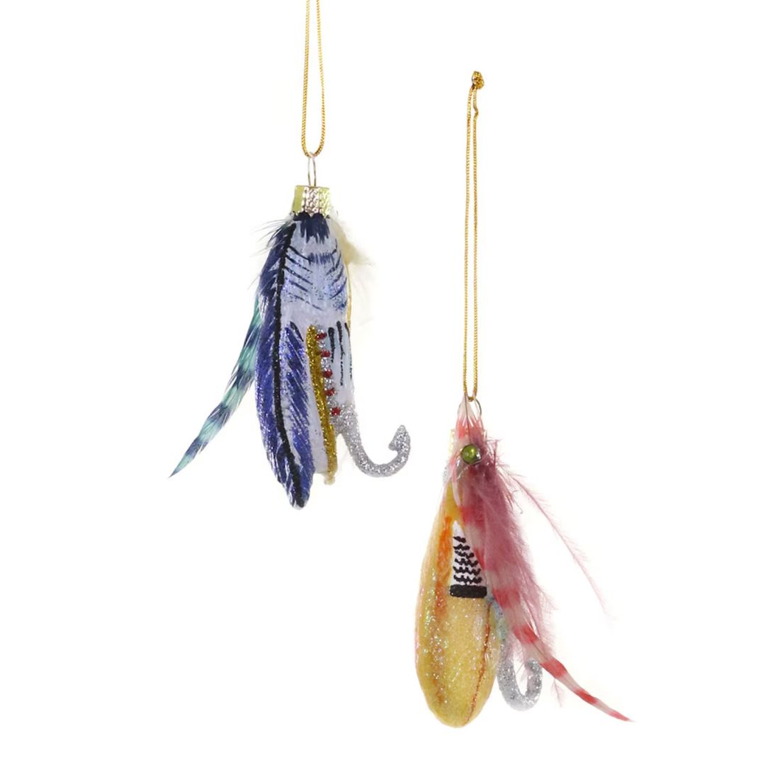 Vintage Fishing Flies Ornament Christmas Ornament Cody Foster 