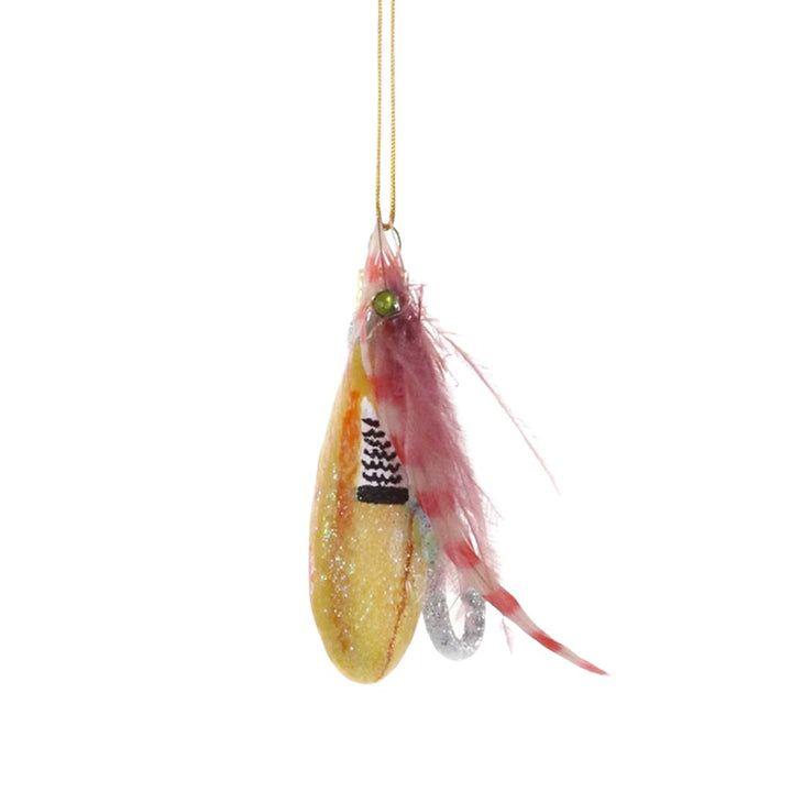 Vintage Fishing Flies Ornament Christmas Ornament Cody Foster Yellow 