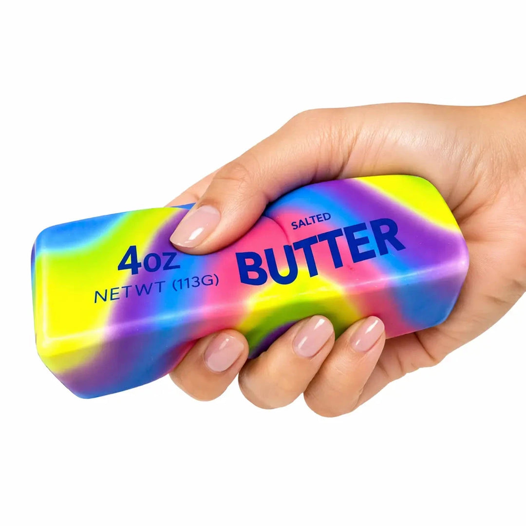 Viral Rainbow Butter Squishy Activity Toy Golden Parrot 