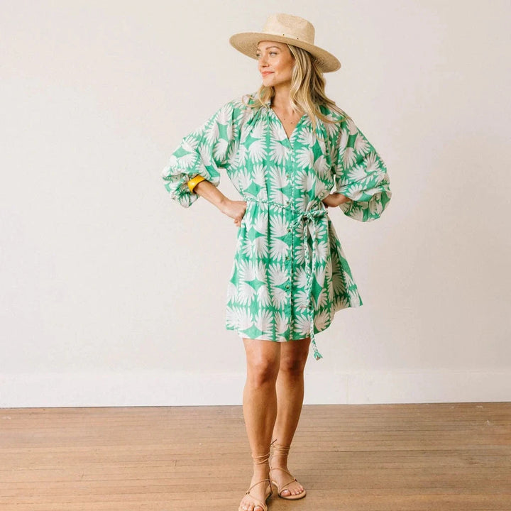 Viridian Tile Pippa Dress Womens Dress Sunshine Tienda 