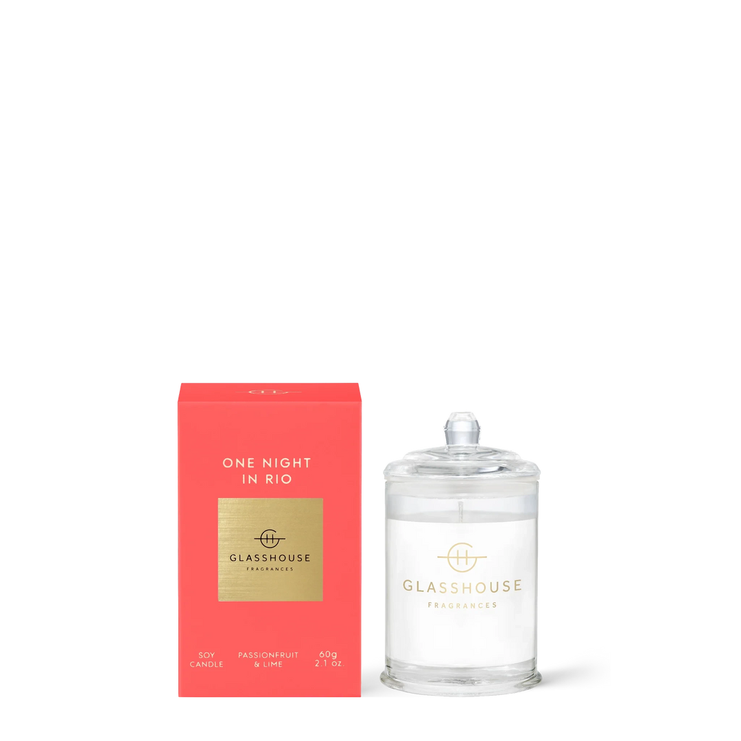 Votive 60g Candle - One Night in Rio Candle Glasshouse Fragrances 