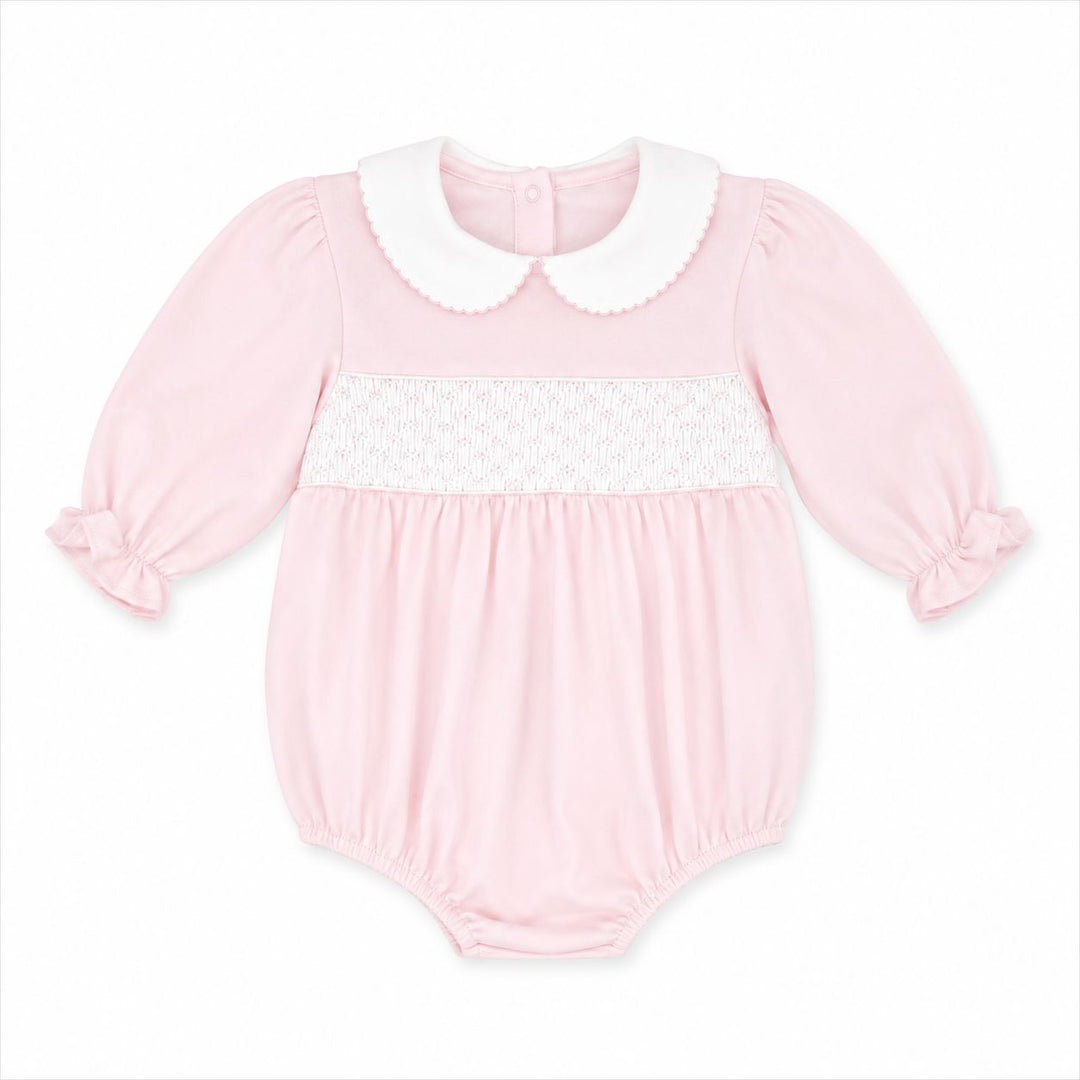 Wales Bubble Long Sleeve - Palmer Pink Girl Bubble Lullaby Set 