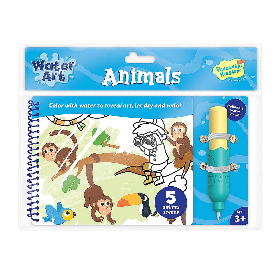 Water Art Book: Animals Book MindWare 