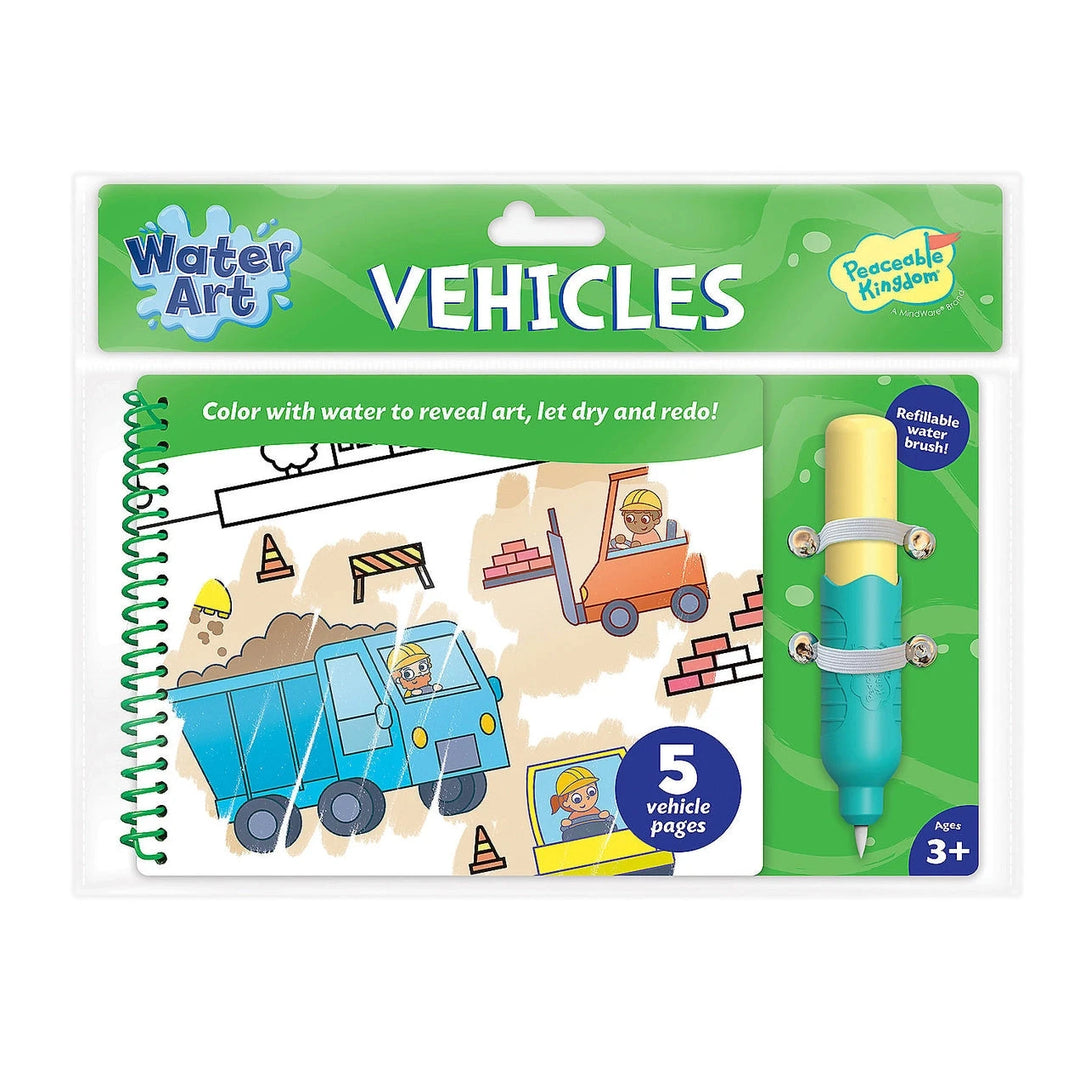 Water Art Book: Vehicles Book MindWare 