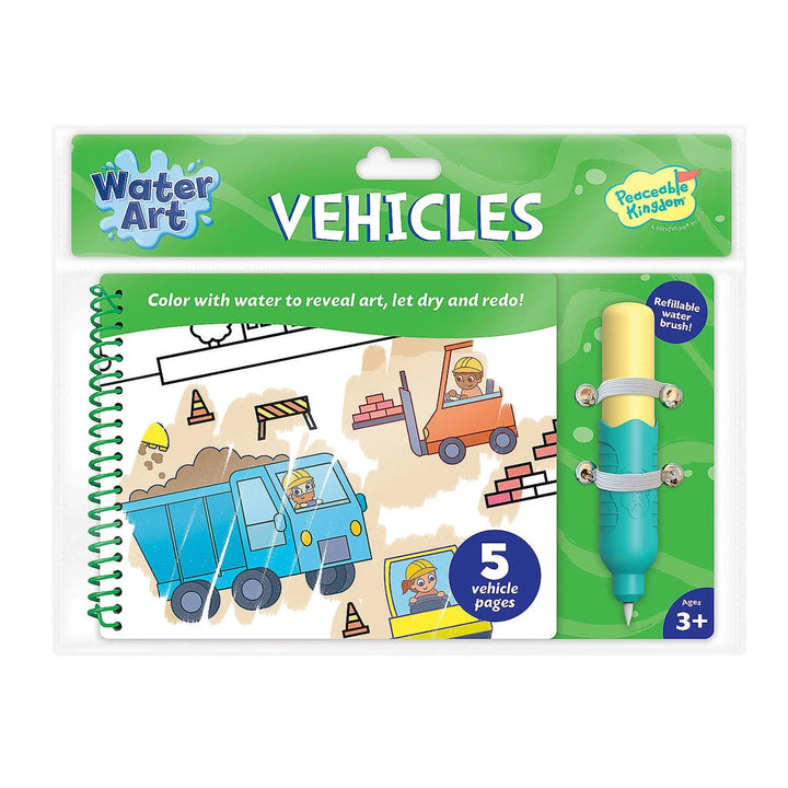 Water Art Book: Vehicles Book MindWare 