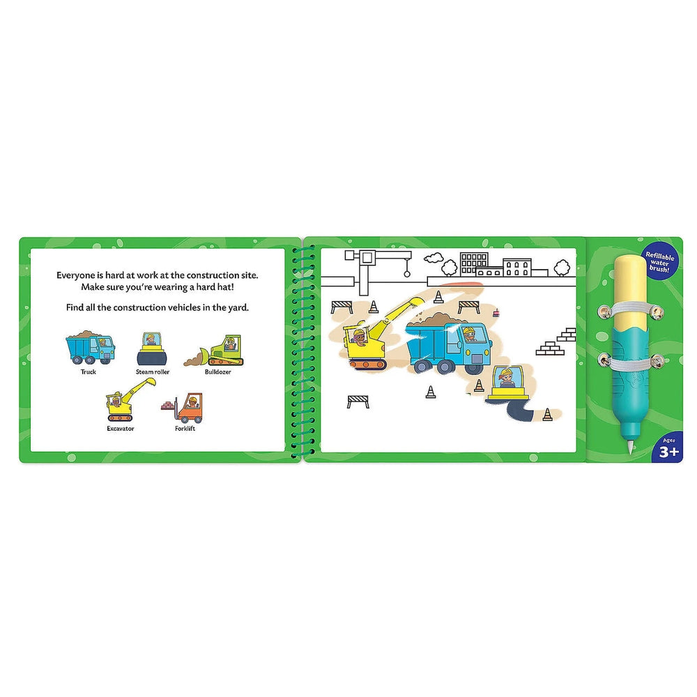 Water Art Book: Vehicles Book MindWare 