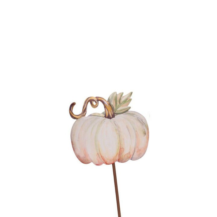 Water Color Pumpkin Stakes Fall Decor Round Top Collection 