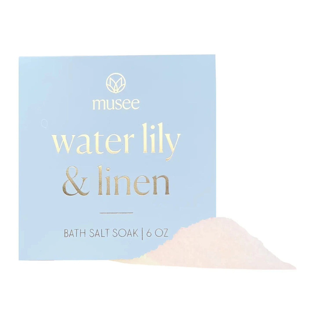 Water Lily Mini Salt Soak Bath Bomb Musee 