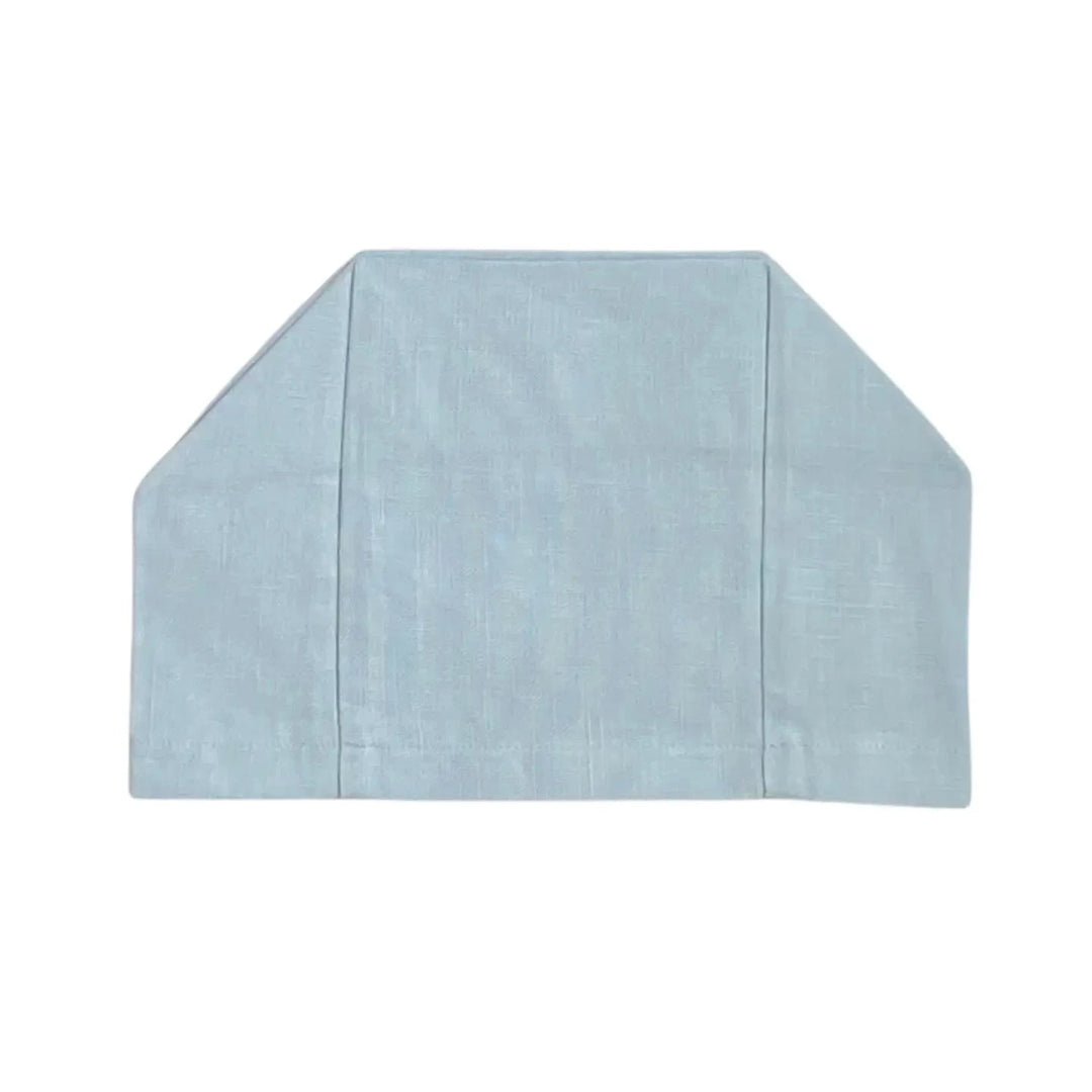 Watercolor Linen Tissue Box Covers Tissue Box Covers Garden Folly Fine Linens Sky Blue 