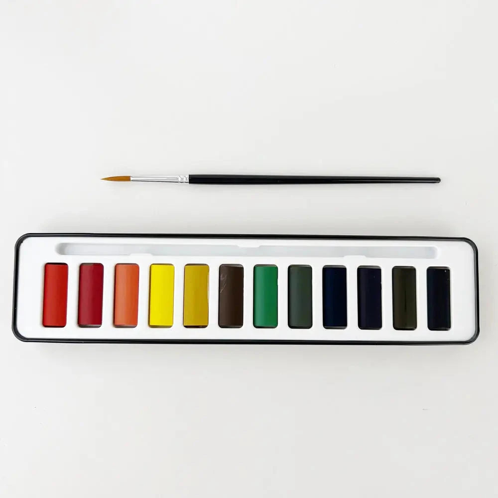 Watercolor Paint Set with Brush Toy Craft Kits Emily Lex Studio 