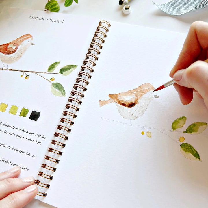 Watercolor Workbook - Animals Toy Craft Kits Emily Lex Studio 