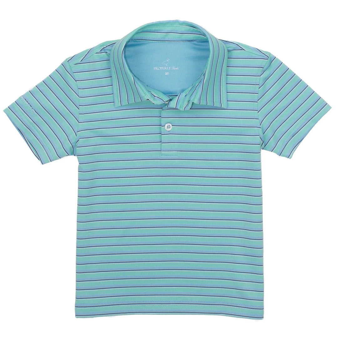 Watersound Polo Crystal Cove Boy Shirt Properly Tied 